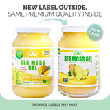 EverSmith Organics Sea Moss Gel 454g jar with lid