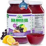 EverSmith Organics Wildcrafted Sea Moss Gel front view in packaging