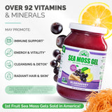 EverSmith Organics Wildcrafted Sea Moss Gel served in a bowl