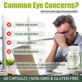 EVERVISION Eye Supplement capsules in bottle
