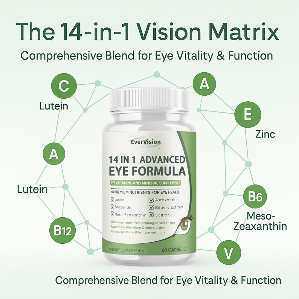 EVERVISION Lutein Eye Support Capsules with packaging