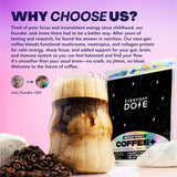 Everyday Dose Mushroom Coffee 281g scoop with powder