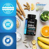 EVERYDAY NUTRITION DHEA Complex capsules with measuring spoon