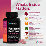 EVERYDAY NUTRITION Organic Superfood Blend side view of bottle
