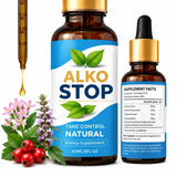 Eviskin ALKO STOP Drops 60ml bottle front view