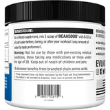 Evlution BCAA5000 Amino Acid Powder scoop with powder