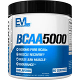Evlution BCAA5000 Amino Acids Powder 360g front view