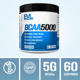 Evlution BCAA5000 Amino Acids Powder 360g ingredients list