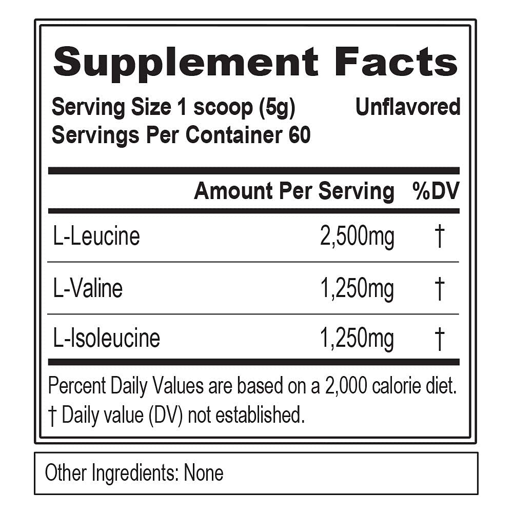 Evlution BCAA5000 Amino Acids Powder 360g packaging