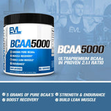 Evlution BCAA5000 Amino Acids Powder 360g scoop