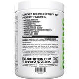 Evlution Chlorella Energy Powder Drink Mix ingredients list