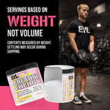 Evlution Creatine Energy Powder 255g in a gym setting