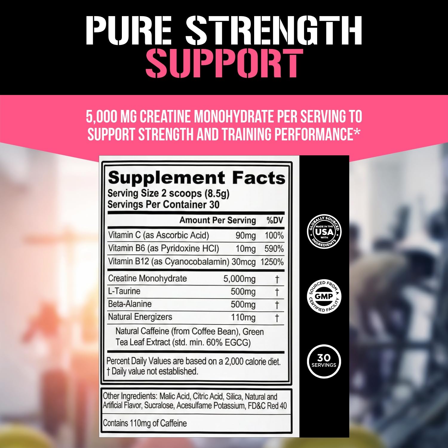 Evlution Creatine Energy Powder 255g packaging on a wooden surface