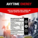 Evlution Creatine Energy Powder 282g ingredients list