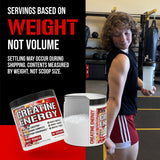 Evlution Creatine Energy Powder 282g side view