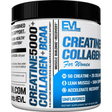 Evlution Creatine5000 + Collagen + BCAA Powder 249g lifestyle scene