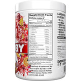 Evlution EAA Energy Watermelon Splash Powder mixed in a glass