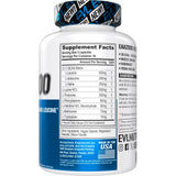 Evlution EAA2000 supplement capsules in a clear container