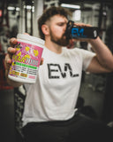 Evlution EAA7000 + Electrolytes packaging with ingredients list