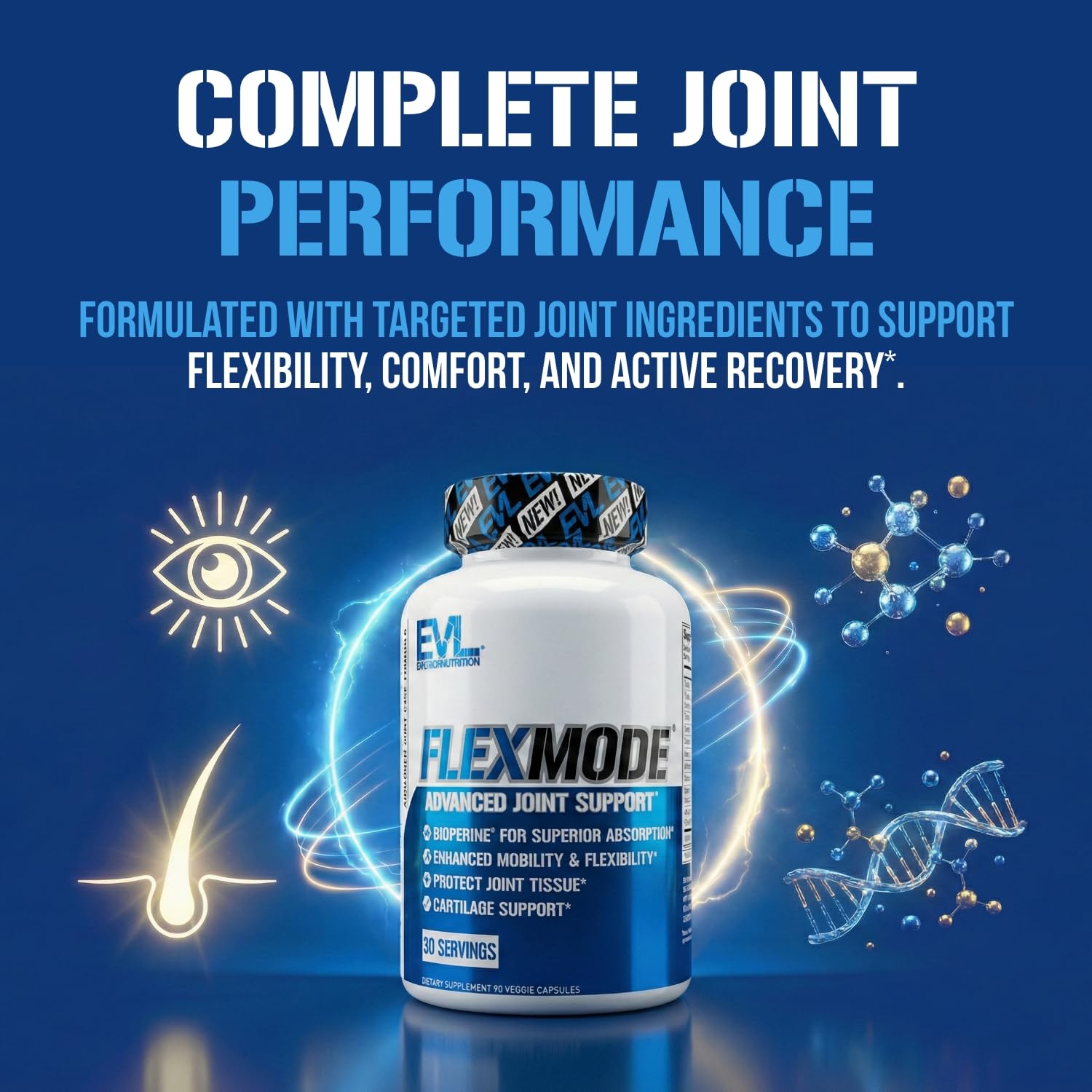Evlution FlexMode Joint Supplement in a health setting