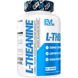 Evlution L-Theanine capsules with measuring spoon