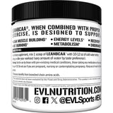 Evlution Lean BCAA Amino Acid Powder with scoop