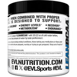 Evlution Lean BCAA Powder 267g with measuring scoop