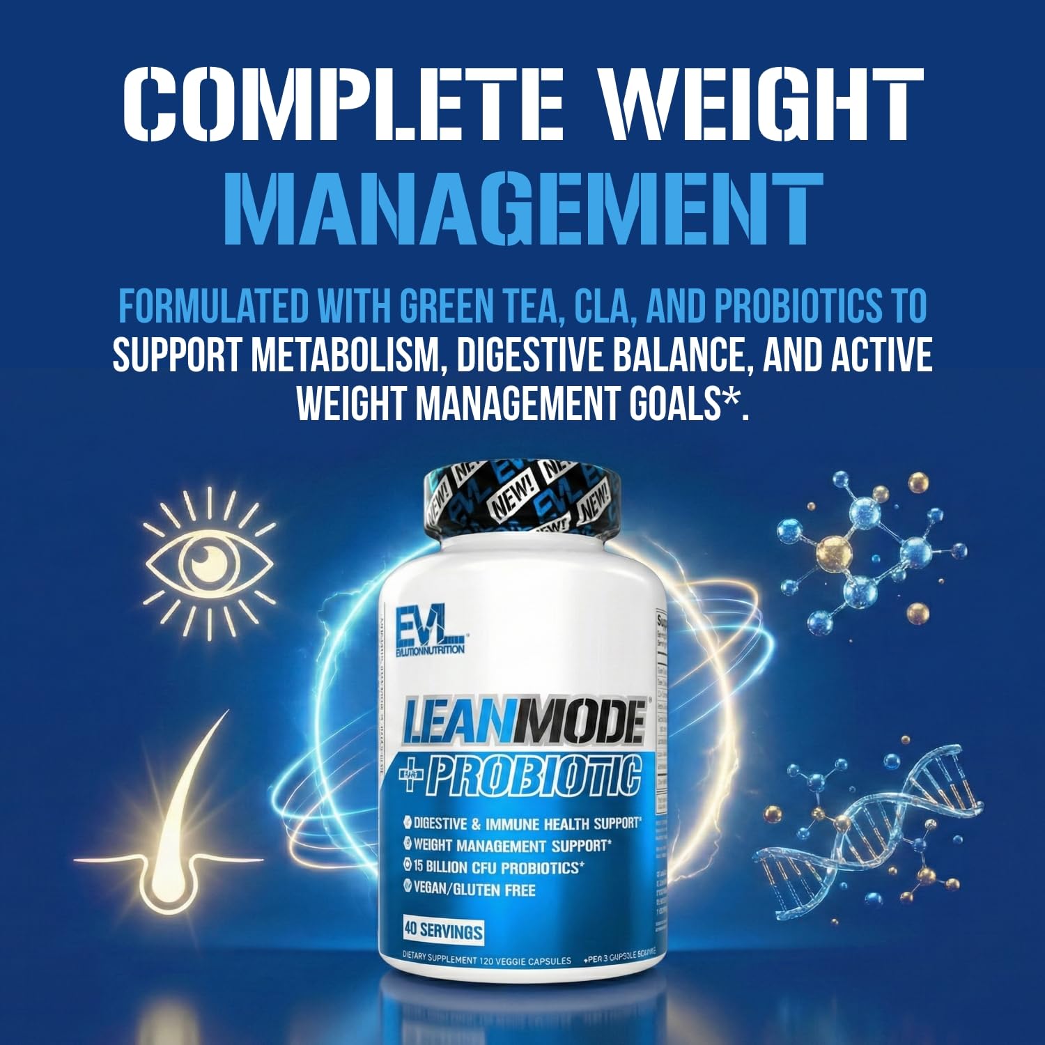 Evlution LeanMode Probiotic Supplement lifestyle scene