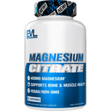 Evlution Magnesium Citrate 400mg capsules front view