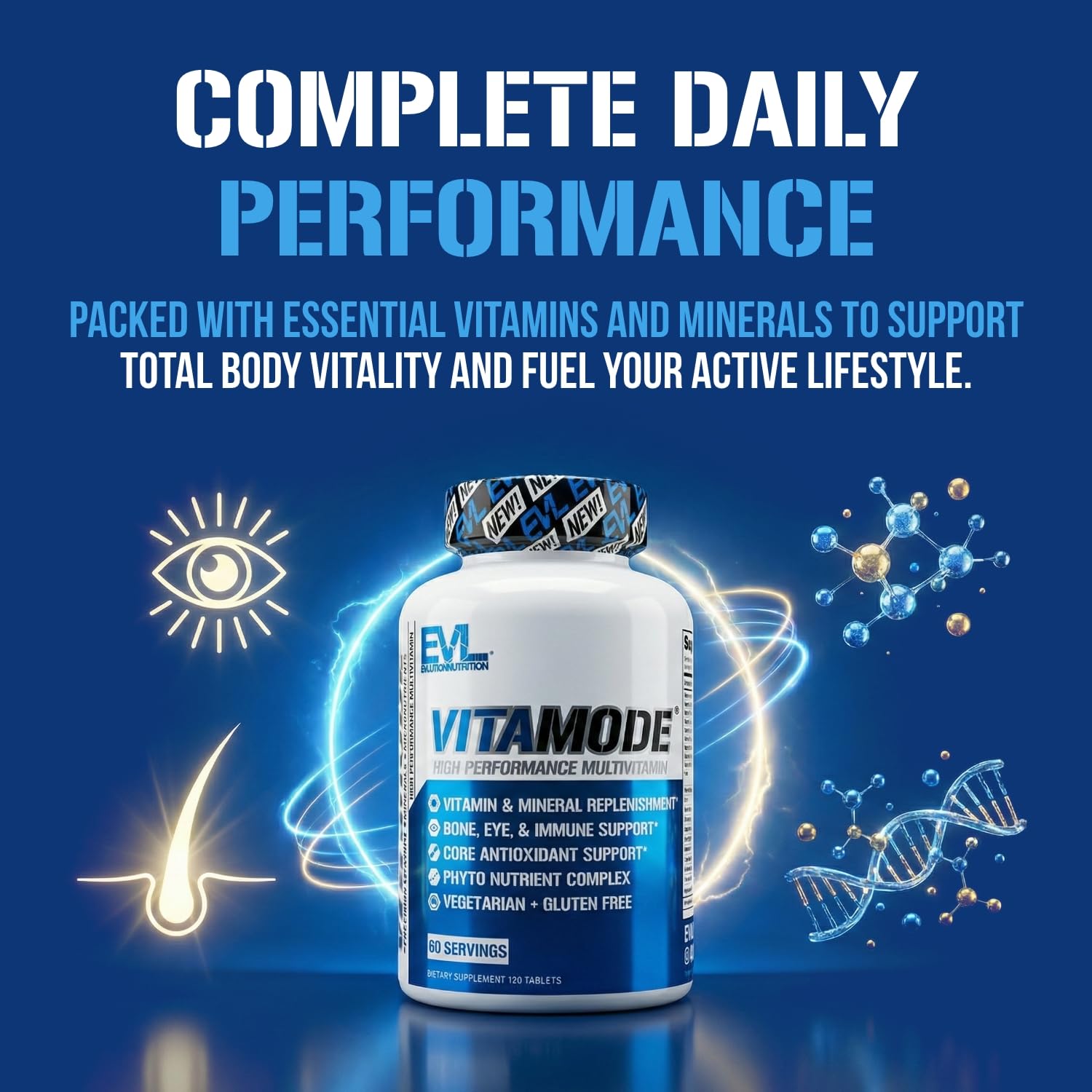 Evlution Multivitamins for Men capsule close-up