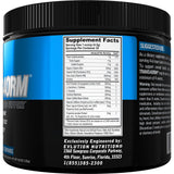 Evlution Trans4orm Fat Burner Powder 209g nutritional information