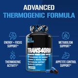 Evlution Trans4orm Fat Burner Supplement packaging