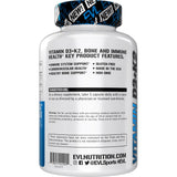 Evlution Vitamin D3 & K2 Supplement packaging, 50g