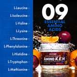 Evogen Amino Acids BCAAs 501g nutritional information