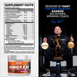 Evogen Amino Acids BCAAs 501g side view