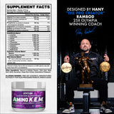 Evogen Amino Acids BCAAs 630g side view