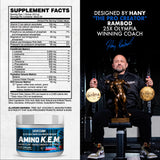 Evogen Amino K.E.M. EAA & BCAA Powder 492g packaging