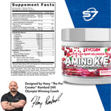 Evogen Amino K.E.M. EAA & BCAA Powder 599g packaging details