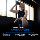 Evogen Amino K.E.M. EAA & BCAA Powder nutritional information