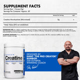 Evogen Creatine Monohydrate Powder 300g side view