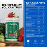 Evogen Evogreens Organic Spirulina Superfood Powder 340g in a lifestyle setting
