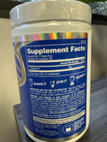 Evogen L-Glutamine Powder 300g with gym equipment background