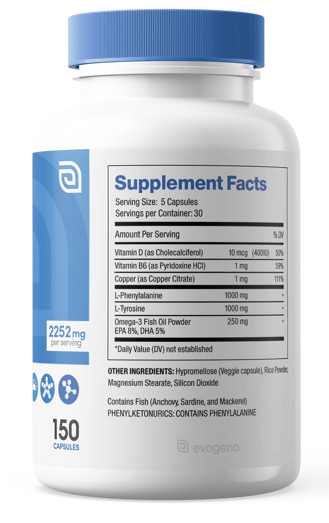 Evogena Dermatin Multivitamin Supplement packaging