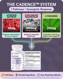 Evolance Saffron Supplement 28mg lifestyle scene with a glass of water