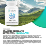 Evolved Elements Thyroid Extracts 200mg capsule bottle side view
