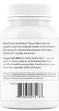 Evolved Elements Thyroid Extracts 200mg capsules on a wooden table