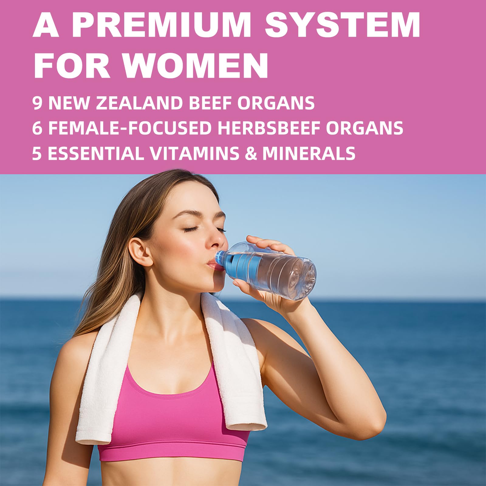 Ewecxine Beef Organ Supplement bottle with label