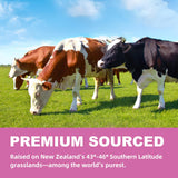 Ewecxine Beef Organ Supplement capsules in a hand