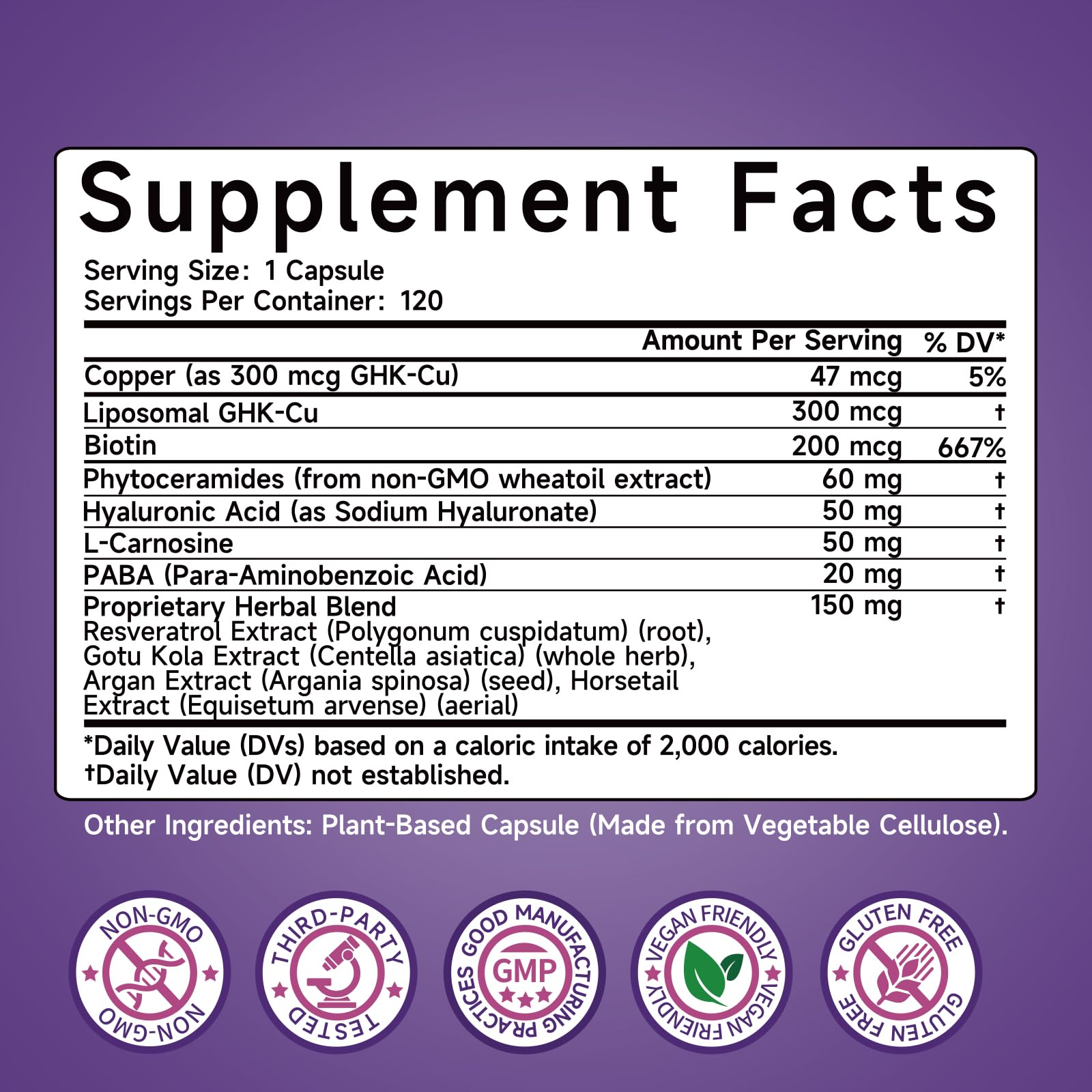 Ewecxine GHK-Cu Copper Peptide Capsules with measuring spoon