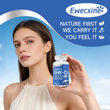 Ewecxine GHK-Cu Copper Peptide Softgels with measuring spoon